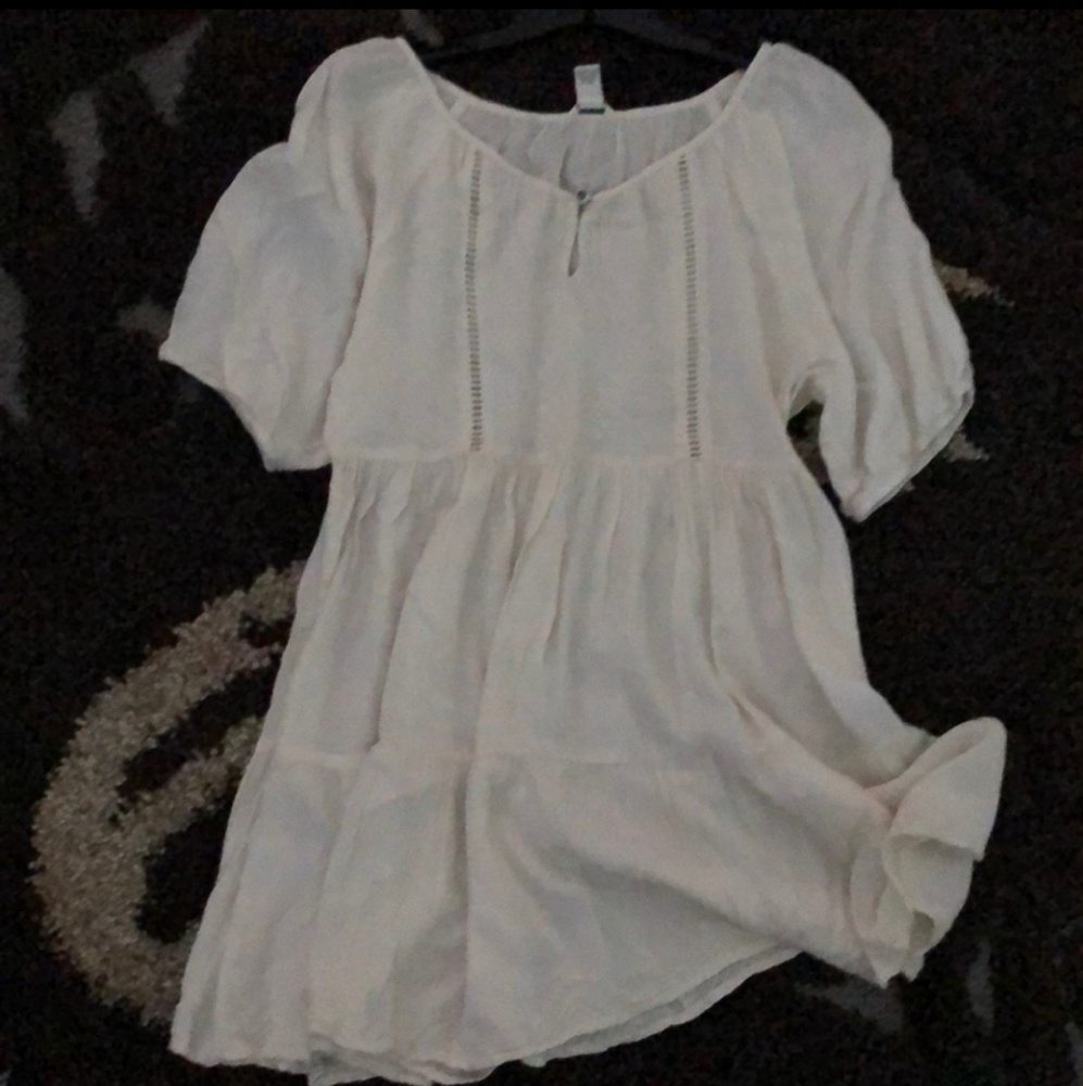 Flowy Peasant Style Dress